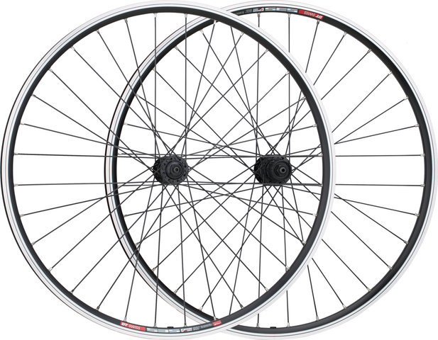 bc basic DT Swiss 535 + Shimano Deore T610 26" Wheelset - schwarz | 135 mm | 100 mm | 26" | 100 mm | Shimano MTB | 100 mm | 135 mm | Shimano MTB | Non Boost | Non Boost