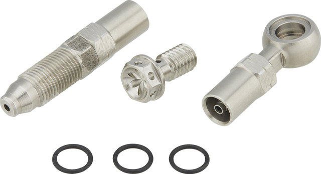Trickstuff Kit de connexion de tuyau Banjo 6 mm - argenté