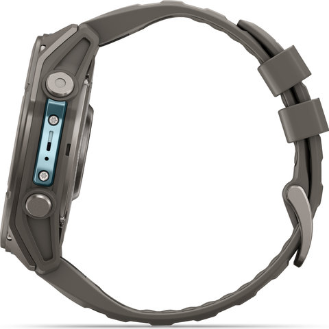 Garmin fēnix 9 AMOLED Sapphire DLC Titan 51 mm Multisport-Smartwatch - kieselgrau-titan