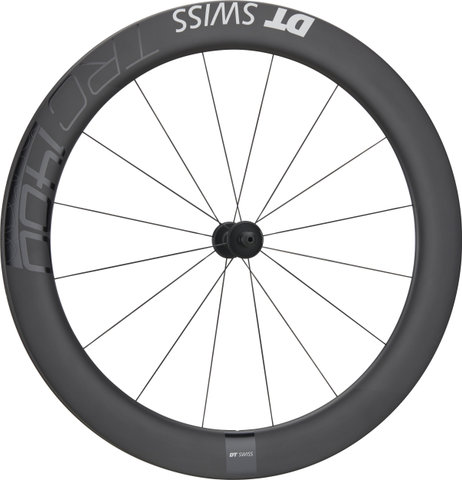 DT Swiss TRC 1400 DICUT 65 Carbon 28" Tubular Wheelset - black/100 mm/28"/100 mm/100 mm/120 mm