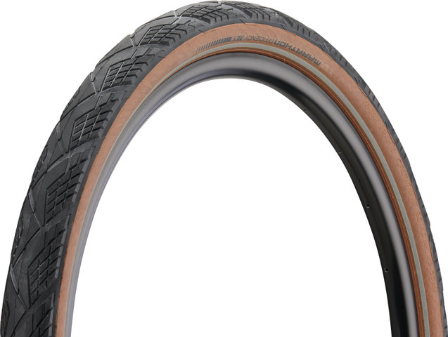 Schwalbe Cubierta plegable Marathon Efficiency Evolution ADDIX Race 28" - negro-transparent skin/28 /55 /55-622/2.15 