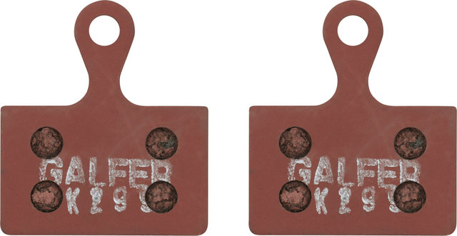 GALFER Disc Advanced Brake Pads for Shimano - semi-metallic - steel/SH-011