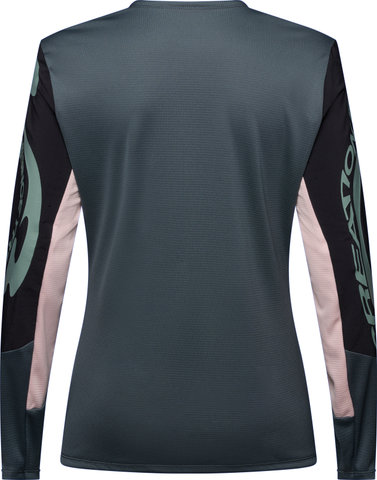 Fox Head Maillot para damas Defend Creation L/S - deep cobalt/XS