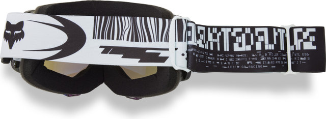 Fox Head Masque Main Kairos Spark - image cosmo-white-black | blue mirror