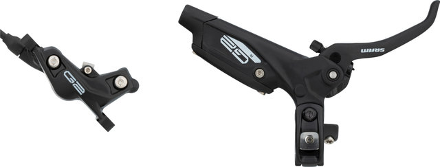 SRAM Set de Freins à Disque av+arr G2 R - diffusion black anodized/Ensemble/Flip-Flop (non spécifique au côté)