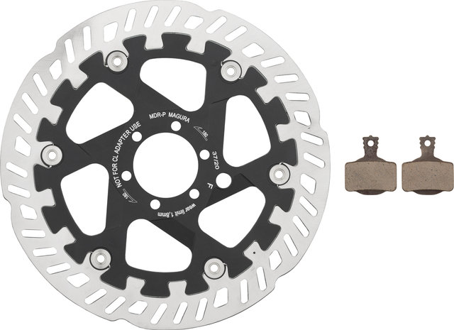Magura Set Disque de Frein MDR-P et Plaquettes 6 trous 180 mm - 7.R/180 mm