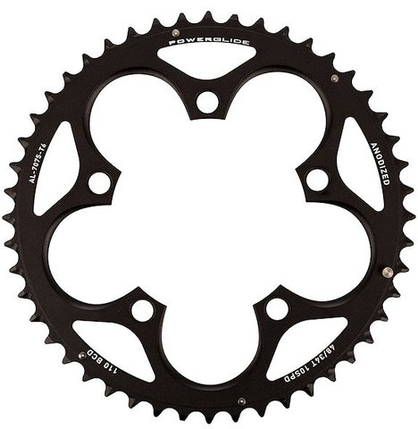 SRAM Kettenblatt Road, 5-Arm, 110 mm Lochkreis - schwarz/48 Zähne Pin lang