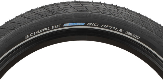 Schwalbe Big Apple 20" wire tyre - Workshop Packaging - black-reflective | 20 | 2.15 | 55 mm | 55-406