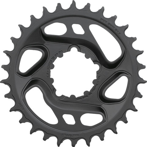 SRAM X-Sync 2 CF Direct Mount 6 mm Chainring for X01/XX1/GX Eagle - black/30 