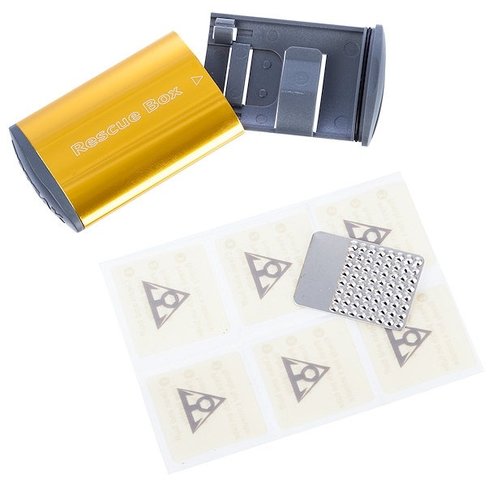 Topeak Rescue Box Flickzeug-Kit - gold/universal
