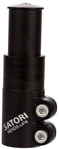 Procraft Rallonge pour Tige de Fourche Heads Up 4 - noir/1 1/8"