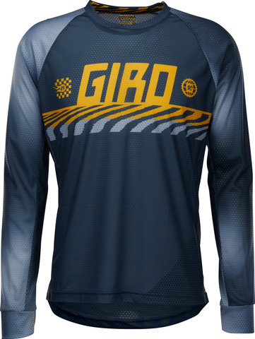 Giro Maillot Roust LS - dark shark dune/M