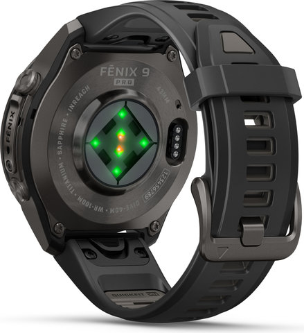 Garmin fēnix 9 Pro – inReach AMOLED Titanium 43 mm Multisport Smartwatch - 
