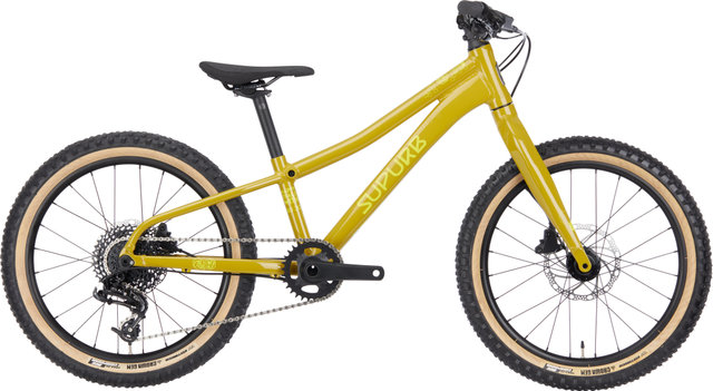 SUPURB BO20 20" Kinderfahrrad - bee yellow/20"