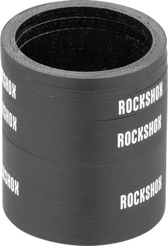 RockShox UD Carbon Headset Spacer Set, 5 pcs. - UD carbon-gloss white