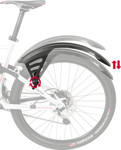 Zefal Schutzblech Deflector RS75 - schwarz