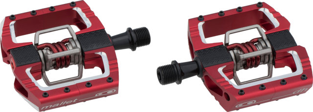crankbrothers Mallet DH Klickpedale - red