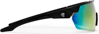 CHPO Soda Brille - shiny black | red mirror