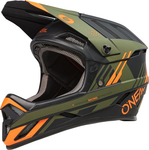 O'NEAL Backflip Full-Face Helmet - strike-black-orange-olive | 57 - 58 cm