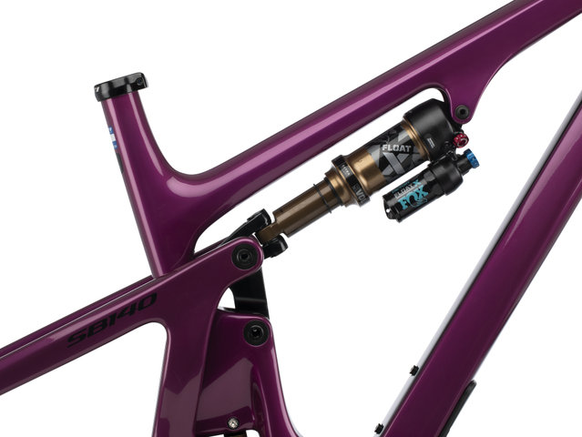 Yeti Cycles Kit cadre SB140 TURQ Carbon 29" - sangria/L