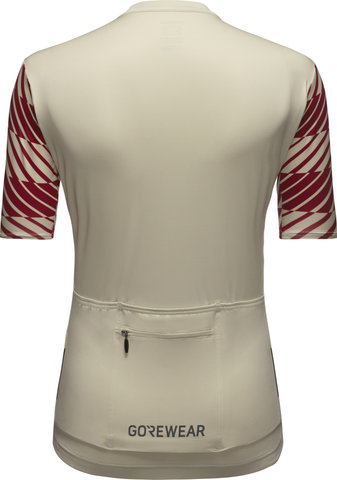 GORE Wear Swiftride Optical camiseta femenina - tech beige-utility red/S