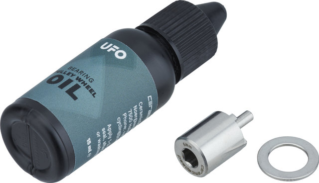 CeramicSpeed OSPW RS Alpha Niro S.E. Schalträdchen-System für SRAM Red/Force AXS - black/15 Zähne (Leitrolle), 19 Zähne (Spannrolle)