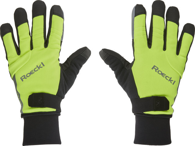 Roeckl Villach 2 Ganzfinger-Handschuhe - fluo yellow/7