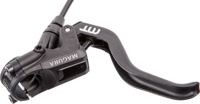Magura MT4 Carbotecture® Disc Brake - polished black anodized/Set/Flip-Flop (non-side-specific)