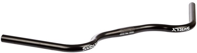 Open Bar 25.4 Handlebars - black/666 mm 53°