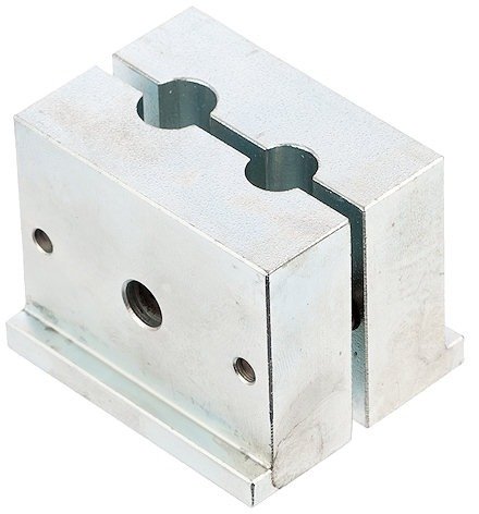 Spannkloben für 9 mm und 10 mm Achsen - silber/universal