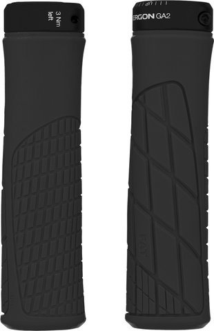 Ergon GA2 Fat Handlebar Grips - black/universal