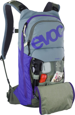 EVOC Sac à Dos Stage 6 - steel-violet-dark olive/6000 