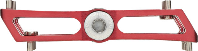 NC-17 Pedales de Plataforma Sudpin II S-Pro - rojo/96 mm/100 mm