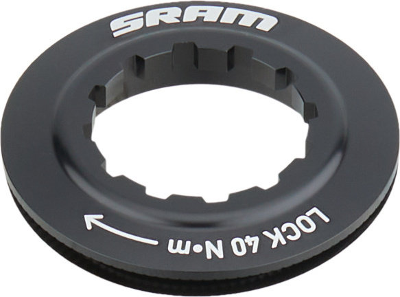 SRAM Disque de Frein Paceline X Center Lock - black-silver/160 mm