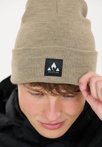 Whistler Gorro de punto melange de Linjoe - fallen rock