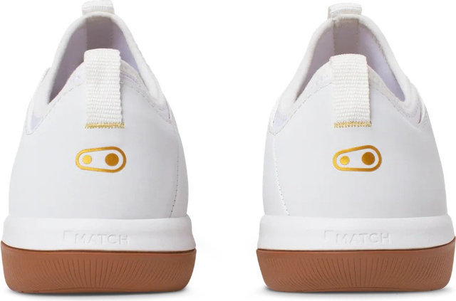 crankbrothers Chaussures VTT Stamp Street Fabio Flat - white-gold-gum/39