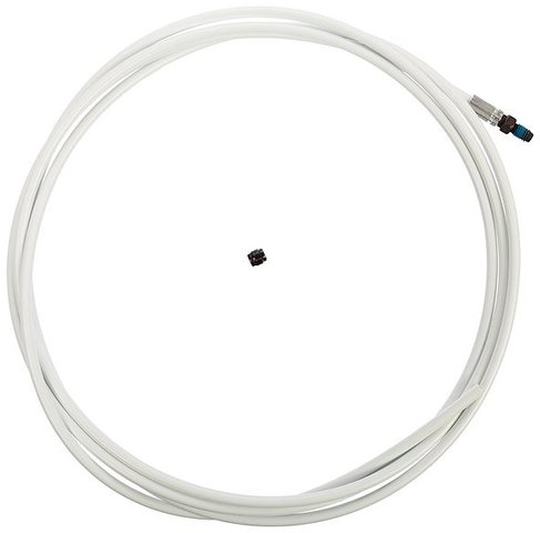 Disctube Bremsleitung 0° für MT / MT2 bis 2014 - weiß/2500 mm