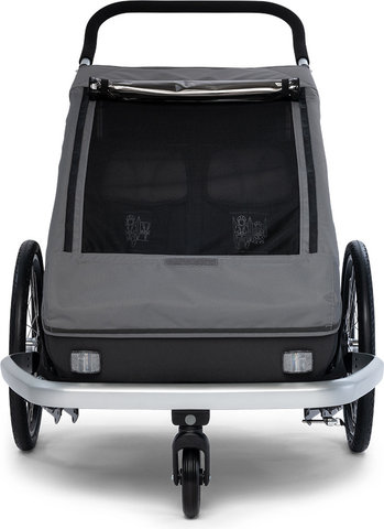 Croozer Remolque para niños Kid Keeke 2 - mountain grey/20"