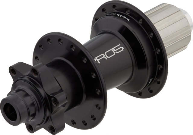 Hope Buje trasero Pro 5 DH Disc 6 agujeros con rueda libre de acero - black/Shimano MTB/32/Shimano MTB