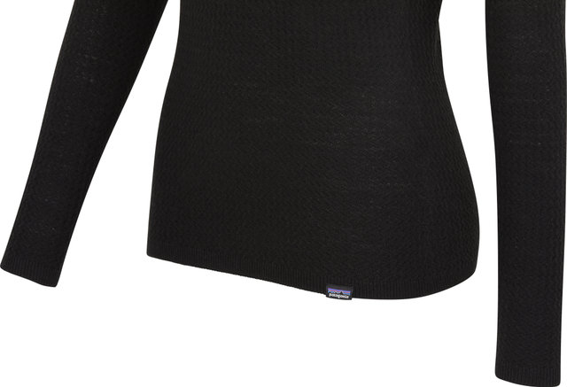 Patagonia Capilene Air Hoody Baselayer L/S Damen Unterhemd - black/S