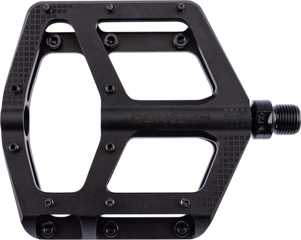 CONTEC Pedales de Plataforma Twoface - negro | 120 mm | 108 mm