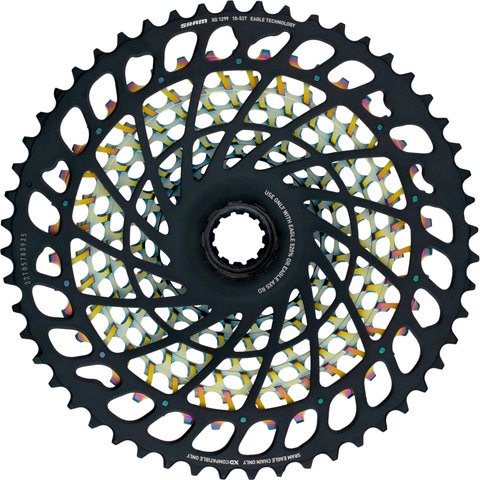 SRAM Cassette XG-1299 12 vitesses pour XX1 Eagle - rainbow/10-52