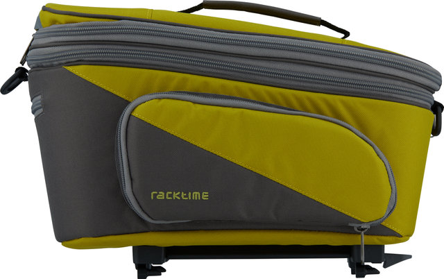 Racktime Talis Plus Fahrradtasche - lime green-stone grey/8000 ml