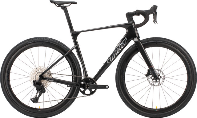Wilier Rave SLR ID2 GRX Di2 1x12-fach Carbon Graff Allroad Gravelbike - glitch black | 170,0 mm | M | 28"