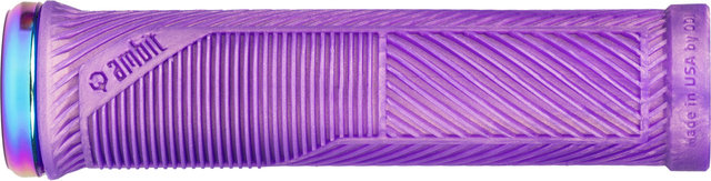 Ambit Components Bartender GC Lock-On Handlebar Grips - purple/135 mm