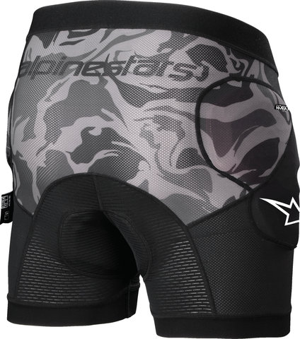 alpinestars A-Motion Plasma Protection Boxers Schutzhose - black-camo/L