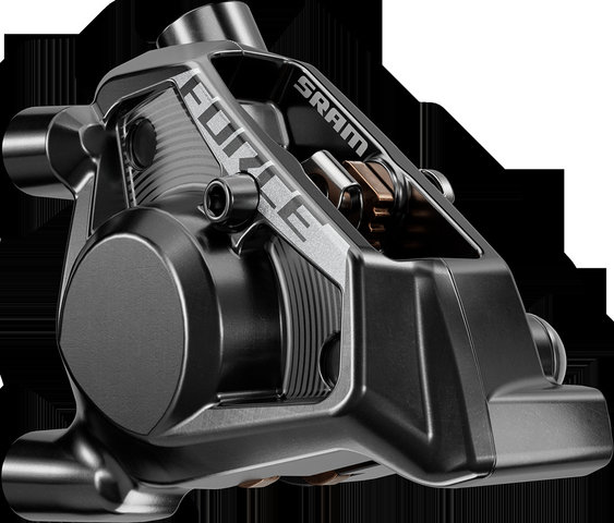 SRAM Force E1 AXS HRD Scheibenbremse mit Schalt-/Bremsgriff - black/links (seitenspezifisch)/Vorderrad