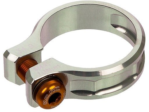 KCNC MTB QR SC11 Seatpost Clamp - silver/34.9 mm