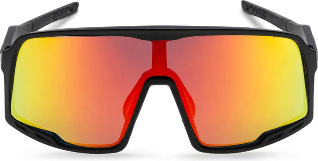 CHPO Henrik sports glasses - black/red mirror