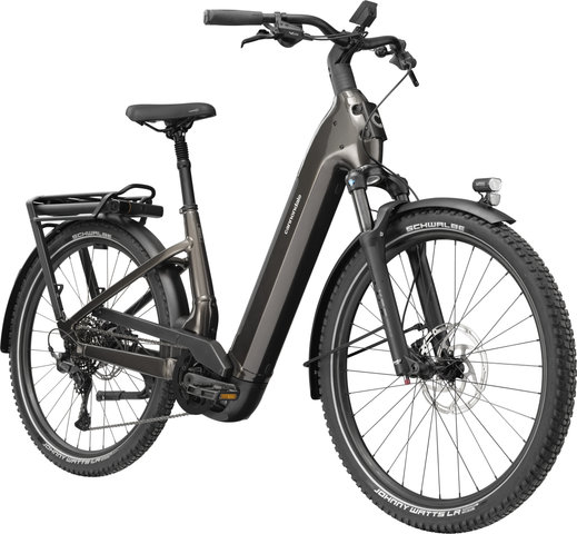 Cannondale Tesoro 1 Bicicleta eléctrica de trekking con paso bajo - black/44 /27,5" (650B)/M